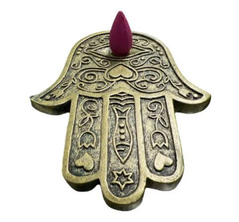 Incense Burner - Hamsa Hand