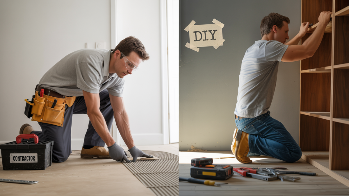 Contractor vs DIY: When to Hire Pros for Your Remodel