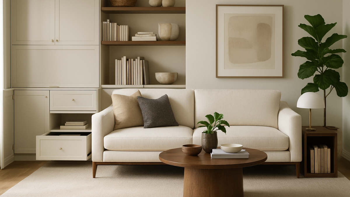 Secrets of Smart Storage: How to Keep Your Living Room Tidy