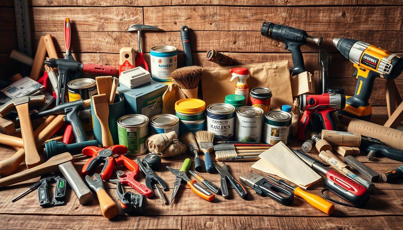 diy home upgrades tools and materials
