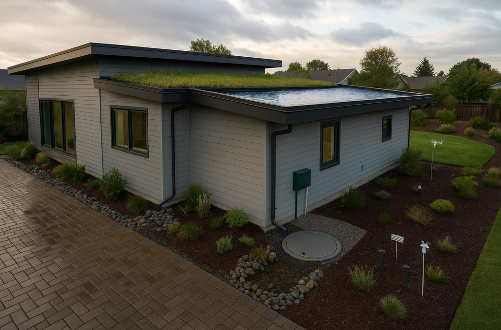 The Water-Positive Home: Turning Roofs, Yards, and Pipes Into a Local Water Source