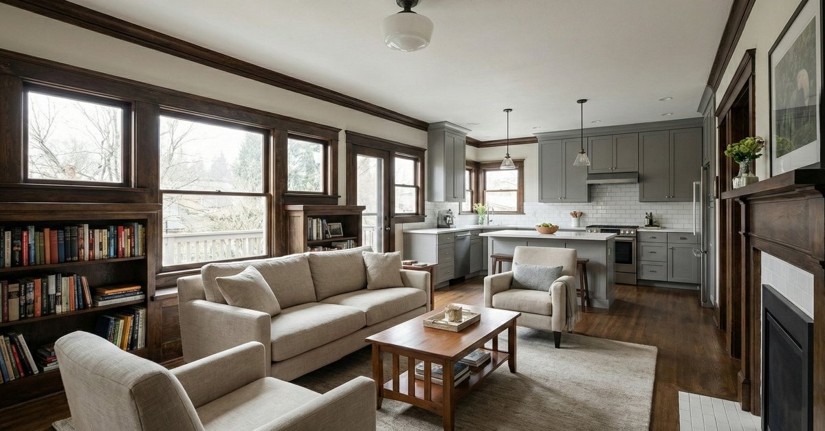 How to Modernize a Classic Seattle Craftsman Home Without Losing Its Soul
