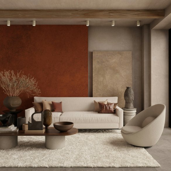 Warm Neutrals and Natural Textures in Modern Interiorsc